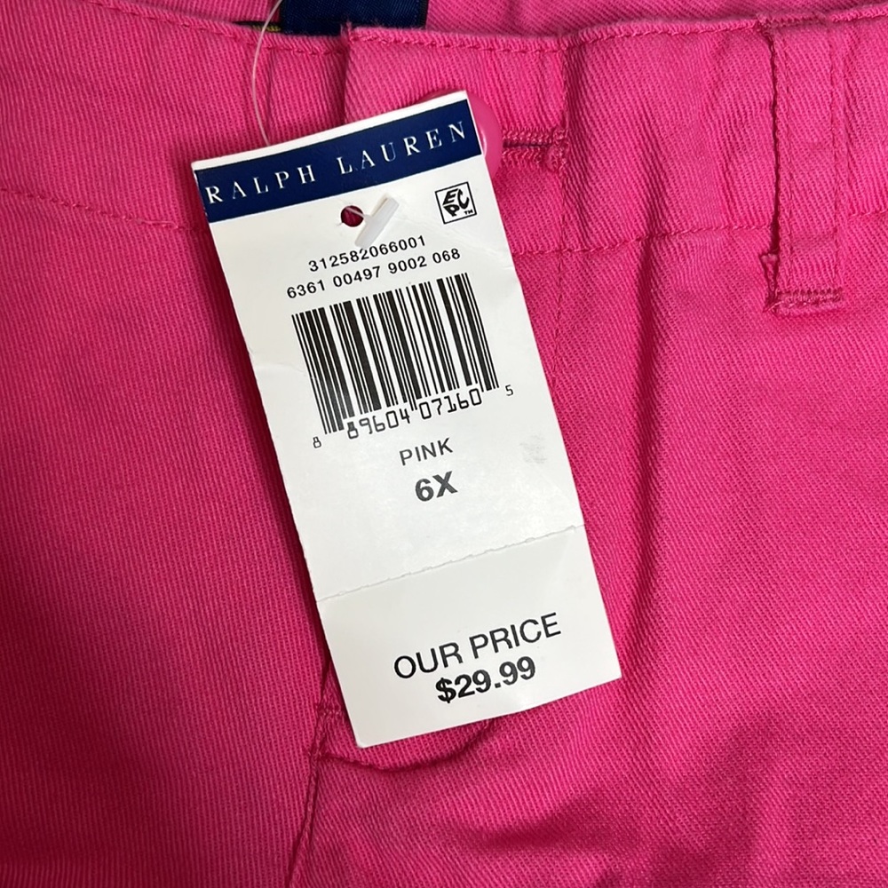Pink polo short - Picture 2 of 3
